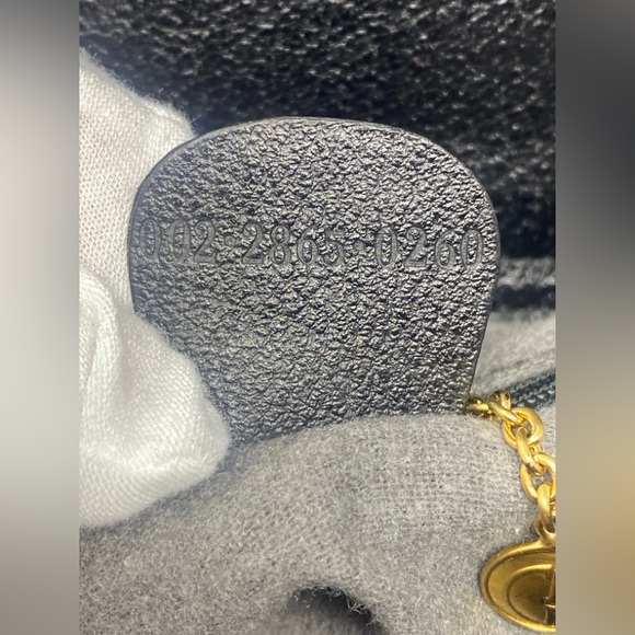 GUCCI vintage “DIANA”Bamboo Leather Tote Black - Picture 14 of 16